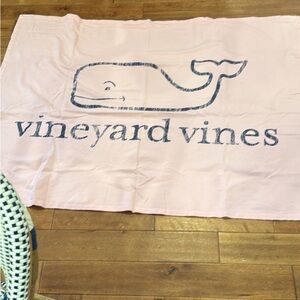 Vineyard Vines Pink Whale throw